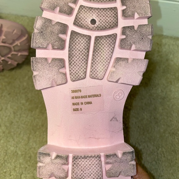 Charlotte Russe Pink Boots - Picture 4 of 6